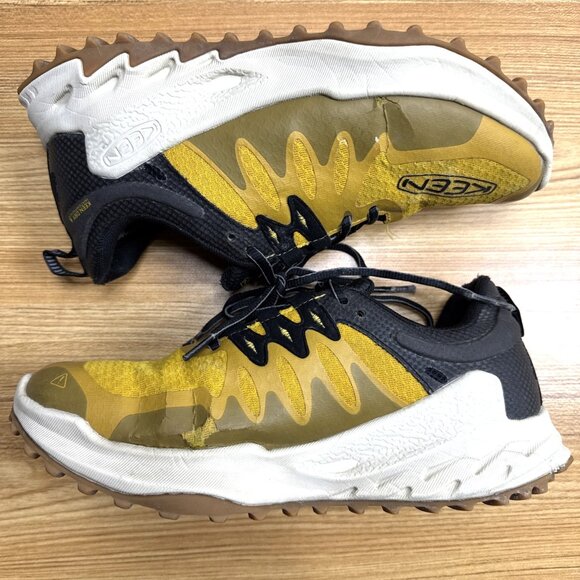 KEEN Hiking Shoes‎ Mens 7.5 US Zionic Low Waterproof All Terrain Yellow Black - Picture 4 of 8